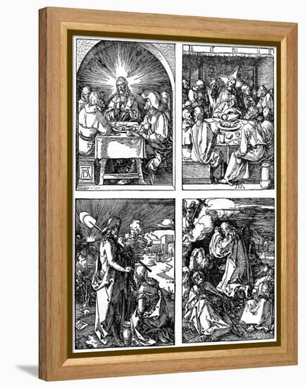 The 'Small Passion' Series, 1509-1511-Albrecht Durer-Framed Premier Image Canvas