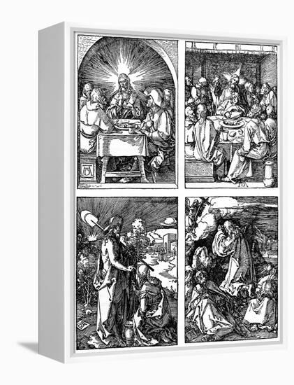 The 'Small Passion' Series, 1509-1511-Albrecht Durer-Framed Premier Image Canvas