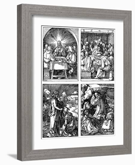 The 'Small Passion' Series, 1509-1511-Albrecht Durer-Framed Giclee Print