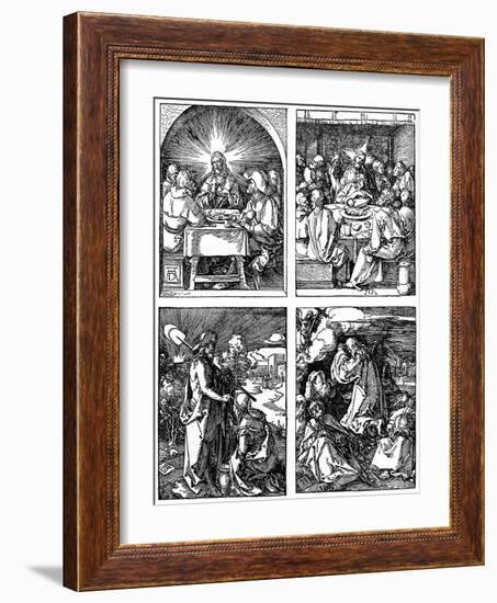 The 'Small Passion' Series, 1509-1511-Albrecht Durer-Framed Giclee Print