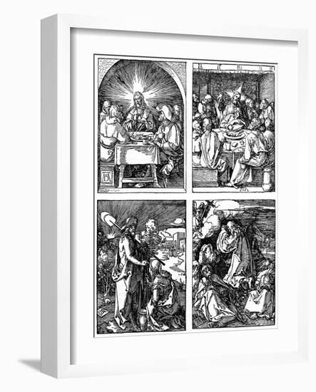 The 'Small Passion' Series, 1509-1511-Albrecht Durer-Framed Giclee Print