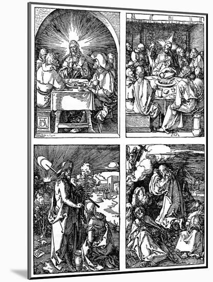 The 'Small Passion' Series, 1509-1511-Albrecht Durer-Mounted Giclee Print