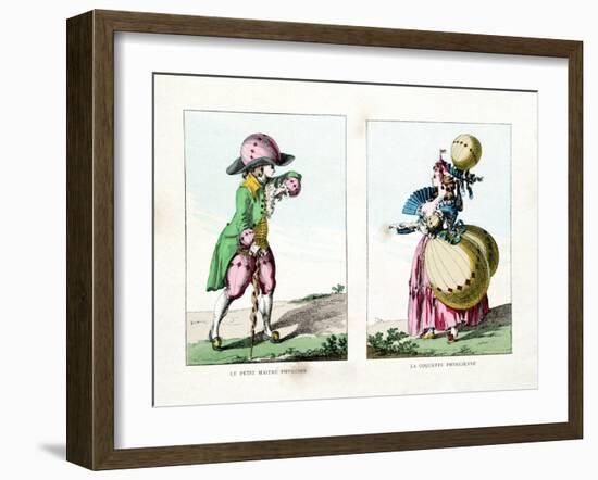 The Small Physicist and the Vain Physicist, 1887-Gaston Tissandier-Framed Giclee Print
