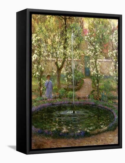 The Small Pond, 1905-Henri Eugene Augustin Le Sidaner-Framed Premier Image Canvas