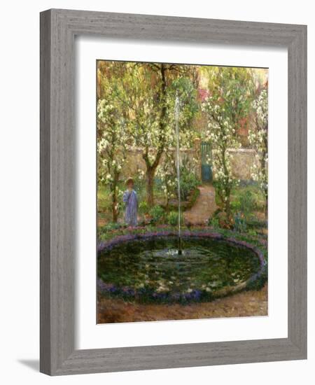 The Small Pond, 1905-Henri Eugene Augustin Le Sidaner-Framed Giclee Print