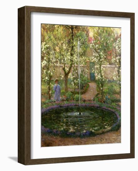 The Small Pond, 1905-Henri Eugene Augustin Le Sidaner-Framed Giclee Print