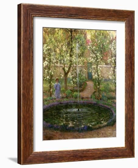 The Small Pond, 1905-Henri Eugene Augustin Le Sidaner-Framed Giclee Print