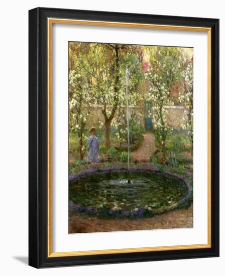 The Small Pond, 1905-Henri Eugene Augustin Le Sidaner-Framed Giclee Print