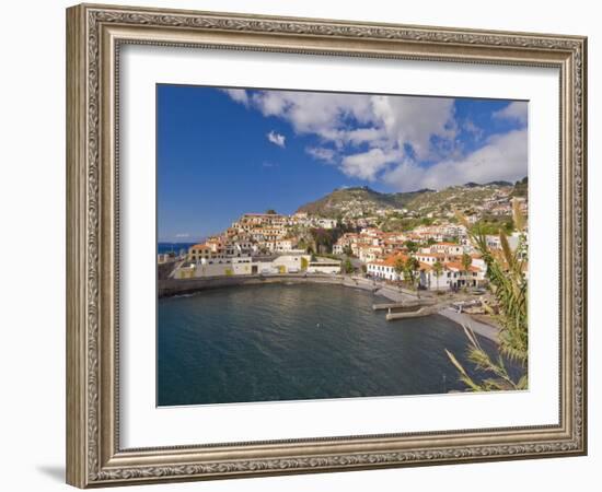 The Small South Coast Harbour of Camara De Lobos, Madeira, Portugal, Atlantic, Europe-Neale Clarke-Framed Photographic Print