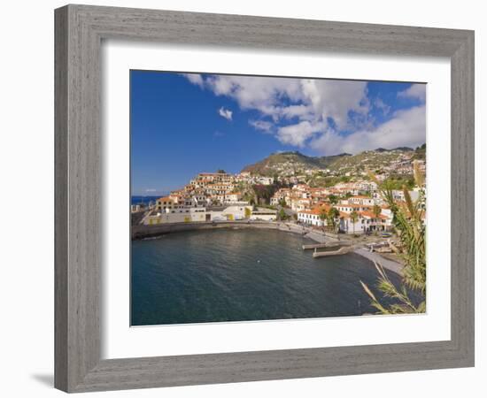 The Small South Coast Harbour of Camara De Lobos, Madeira, Portugal, Atlantic, Europe-Neale Clarke-Framed Photographic Print