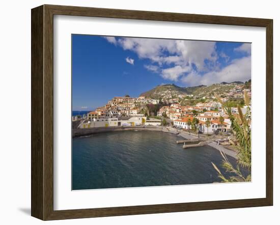 The Small South Coast Harbour of Camara De Lobos, Madeira, Portugal, Atlantic, Europe-Neale Clarke-Framed Photographic Print