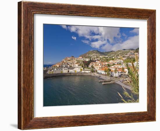 The Small South Coast Harbour of Camara De Lobos, Madeira, Portugal, Atlantic, Europe-Neale Clarke-Framed Photographic Print