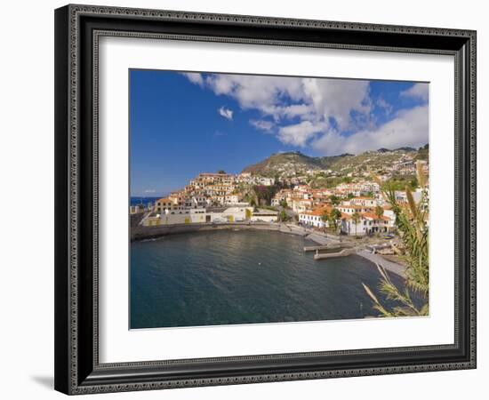 The Small South Coast Harbour of Camara De Lobos, Madeira, Portugal, Atlantic, Europe-Neale Clarke-Framed Photographic Print