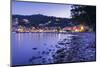 The small town of Agios Stefanos on the northeast coast of the island of Corfu, Greek Islands, Gree-Andrew Sproule-Mounted Photographic Print