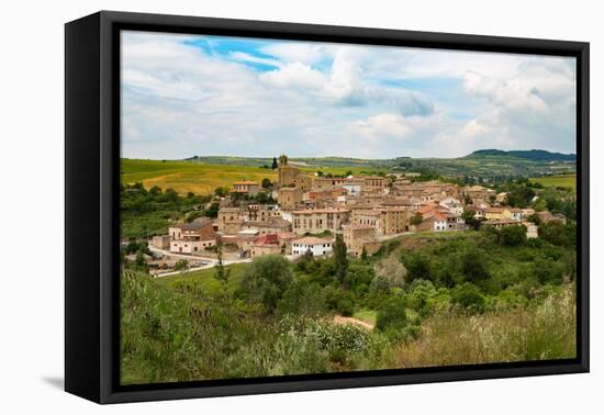 The Small Unspoilt Town of Torres Del Rio, Navarra, Spain, Europe-Martin Child-Framed Premier Image Canvas