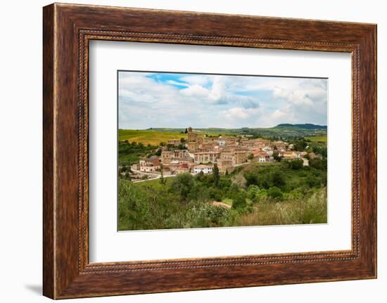 The Small Unspoilt Town of Torres Del Rio, Navarra, Spain, Europe-Martin Child-Framed Photographic Print