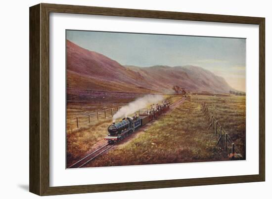 'The Smallest Passenger Railway in the World. In Eskdale, Cumberland', 1926-Unknown-Framed Giclee Print