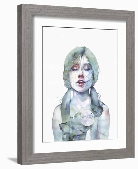 The Smallest Thing of the Universe-Agnes Cecile-Framed Art Print