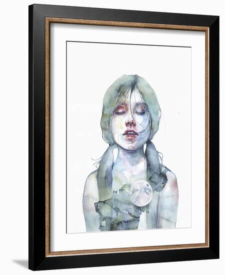 The Smallest Thing of the Universe-Agnes Cecile-Framed Art Print