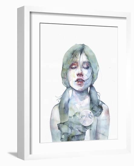 The Smallest Thing of the Universe-Agnes Cecile-Framed Art Print