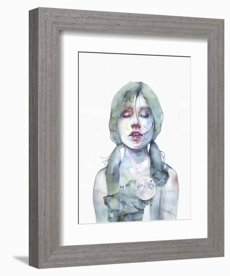 The Smallest Thing of the Universe-Agnes Cecile-Framed Art Print