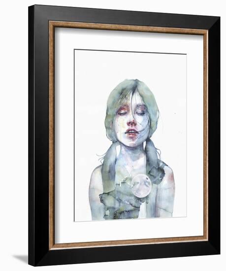 The Smallest Thing of the Universe-Agnes Cecile-Framed Art Print