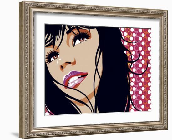 The Smile-Mandy Reinmuth-Framed Art Print