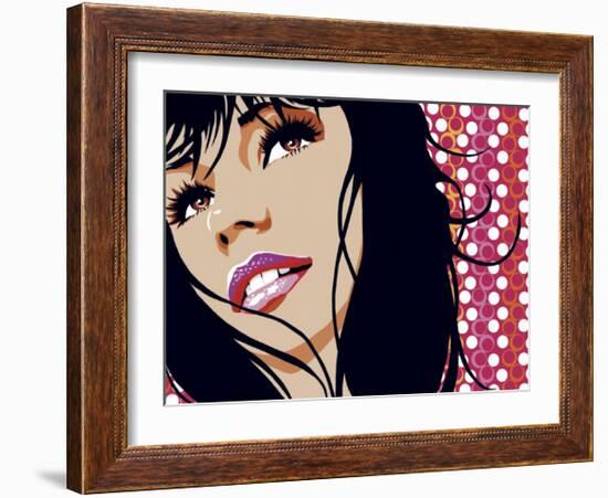 The Smile-Mandy Reinmuth-Framed Art Print