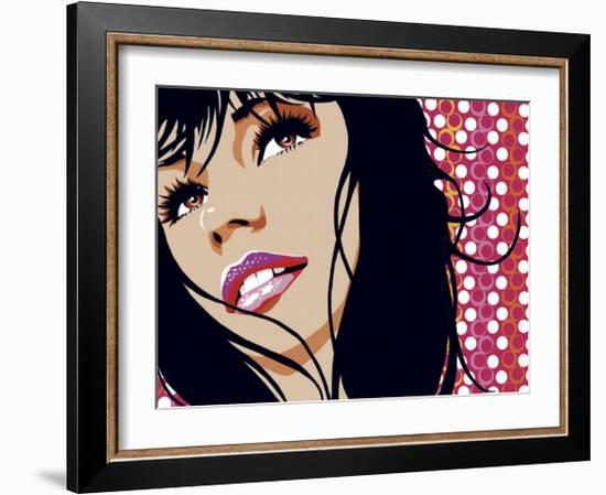 The Smile-Mandy Reinmuth-Framed Art Print