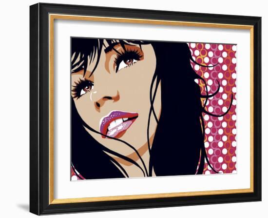 The Smile-Mandy Reinmuth-Framed Art Print