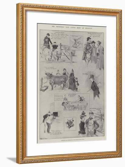 The Smithfield Club Cattle Show at Islington-Ralph Cleaver-Framed Giclee Print