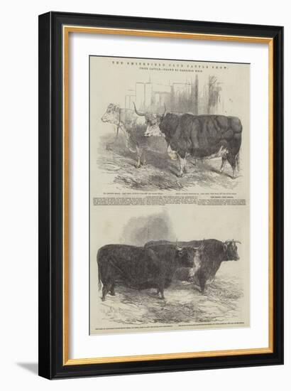 The Smithfield Club Cattle Show, Prize Cattle-Harrison William Weir-Framed Giclee Print