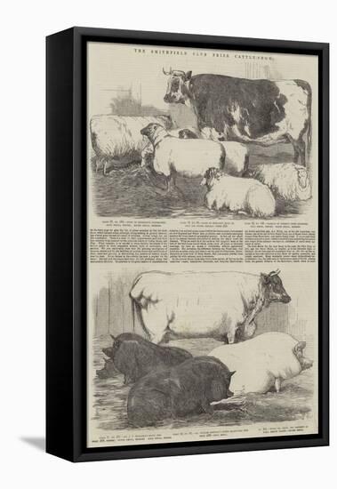 The Smithfield Club Prize Cattle-Show-Harrison William Weir-Framed Premier Image Canvas