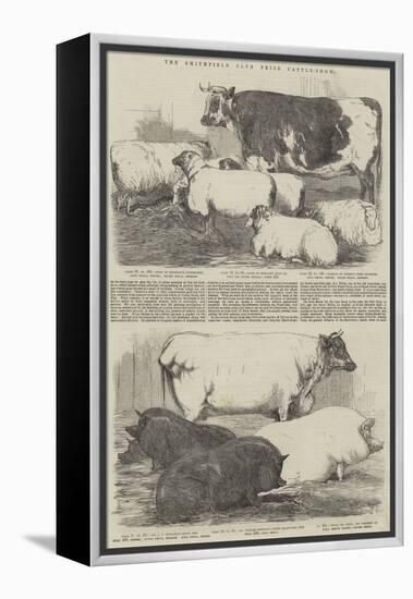 The Smithfield Club Prize Cattle-Show-Harrison William Weir-Framed Premier Image Canvas