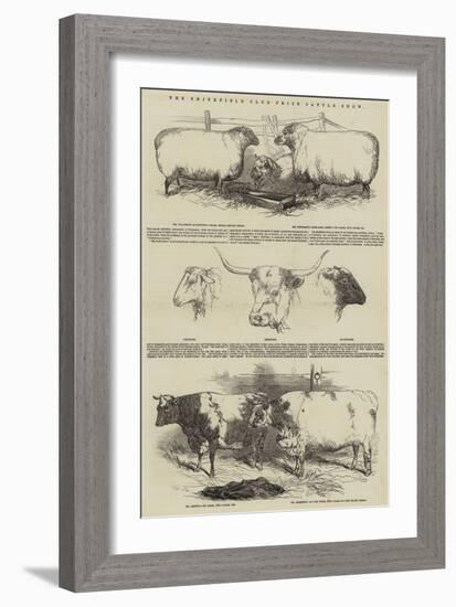 The Smithfield Club Prize Cattle Show-Harrison William Weir-Framed Giclee Print