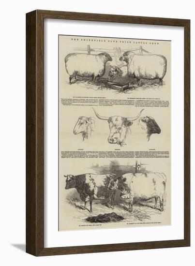 The Smithfield Club Prize Cattle Show-Harrison William Weir-Framed Giclee Print