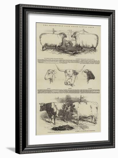 The Smithfield Club Prize Cattle Show-Harrison William Weir-Framed Giclee Print