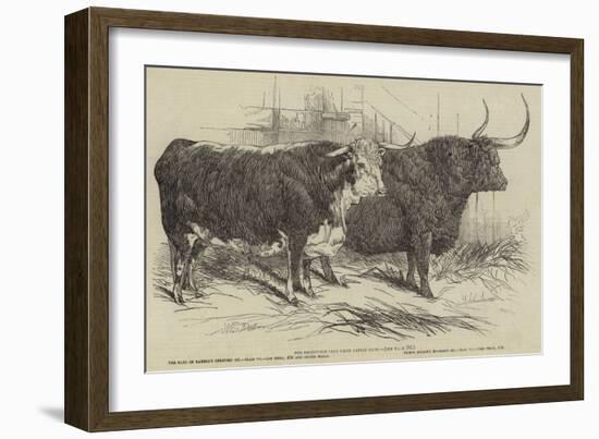 The Smithfield Club Prize Cattle Show-Harrison William Weir-Framed Giclee Print