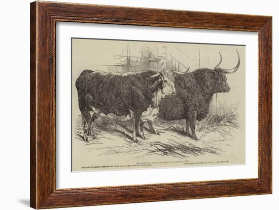 The Smithfield Club Prize Cattle Show-Harrison William Weir-Framed Giclee Print