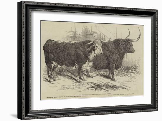 The Smithfield Club Prize Cattle Show-Harrison William Weir-Framed Giclee Print