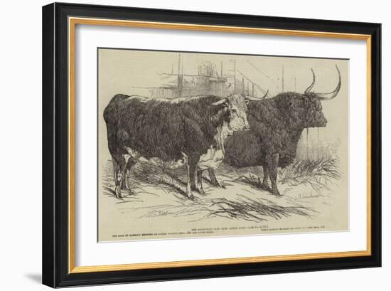 The Smithfield Club Prize Cattle Show-Harrison William Weir-Framed Giclee Print