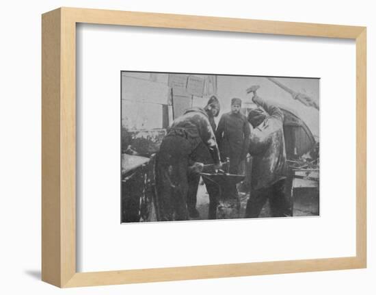 'The Smithy on Board the Fram', 1897-Unknown-Framed Photographic Print