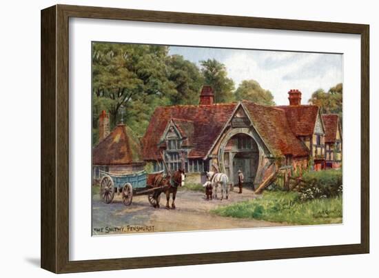 The Smithy, Penshurst, Kent-Alfred Robert Quinton-Framed Giclee Print