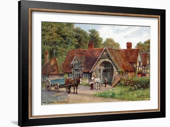 The Smithy, Penshurst, Kent-Alfred Robert Quinton-Framed Giclee Print