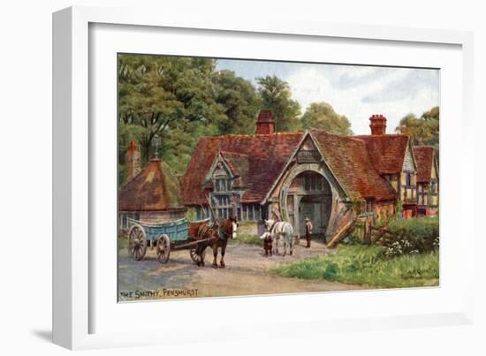 The Smithy, Penshurst, Kent-Alfred Robert Quinton-Framed Giclee Print