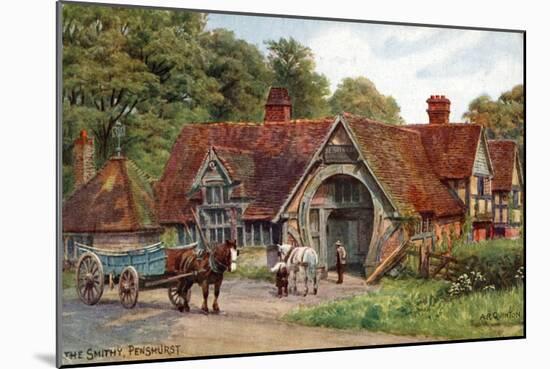 The Smithy, Penshurst, Kent-Alfred Robert Quinton-Mounted Giclee Print