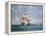 The Smoke of Battle-Montague Dawson-Framed Stretched Canvas