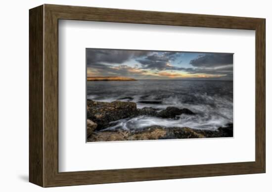 The Smoke on the Water-Eric Wood-Framed Art Print