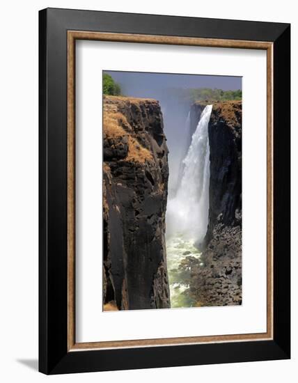 The Smoke That Thunders, Victoria Falls, Zimbabwe-Kymri Wilt-Framed Photographic Print