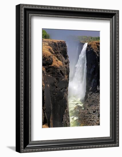 The Smoke That Thunders, Victoria Falls, Zimbabwe-Kymri Wilt-Framed Photographic Print